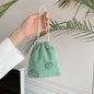 Corduroy Drawstring Pouch | Versatile Storage Bag for Jewelry, Cosmetics, and Small Essentials