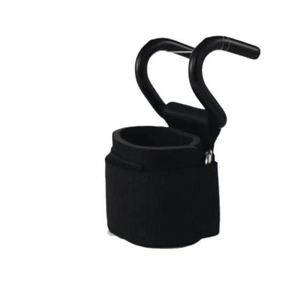 Weight Lifting Hook Grips with Wrist Wraps | Gym Hand-Bar Support for Pull-Ups and Power Lifts