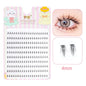 Menglu Natural Short Lower Lashes | Hand-Painted Style Fake Eyelashes