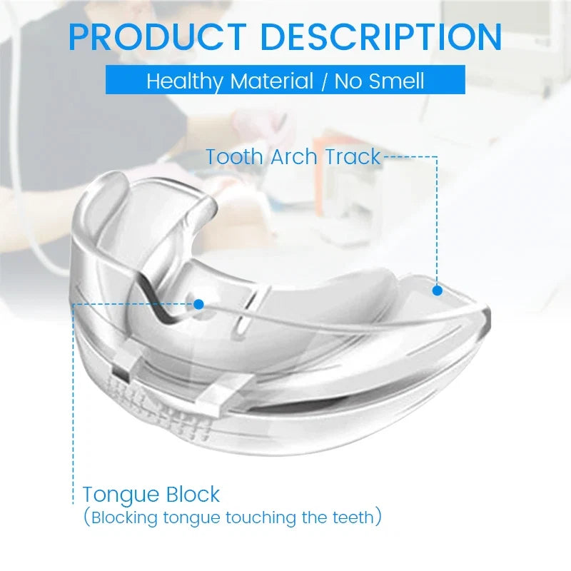 3 Stages Dental Orthodontic Braces Teeth Retainer | Anti Snoring Mouth Guard