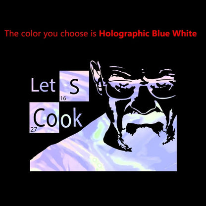 Instant Pot Vinyl Sticker | Kitchen Lets Cook Pressure Cooker Decal, Breaking Bad Heisenberg Waterproof Sticker
