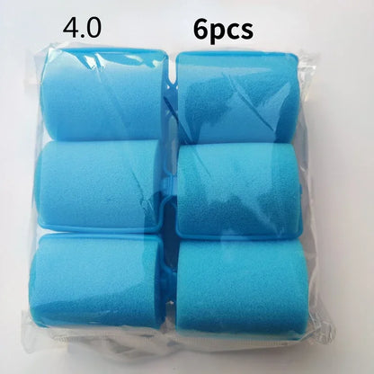 Soft Sponge Foam Hair Rollers | DIY Curling Kit for Natural Bouncy Curls