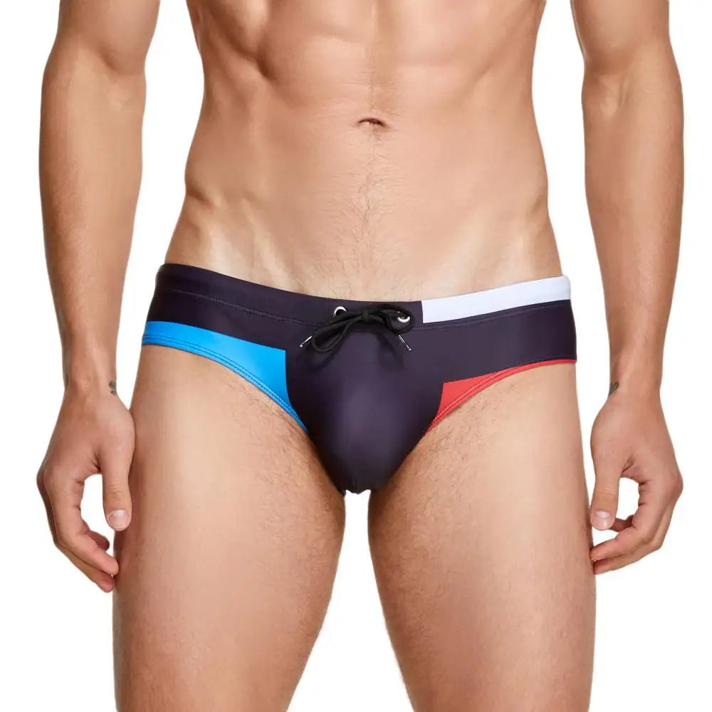 SEOBEAN Men's Swimwear Bikini Swimming Trunks
