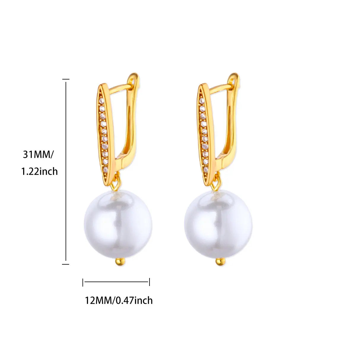 Elegant Imitation Pearl Earrings for Women Stainless Steel Heart Butterfly Shell Drop Earrings Luxury Aesthetic Jewelry Gift