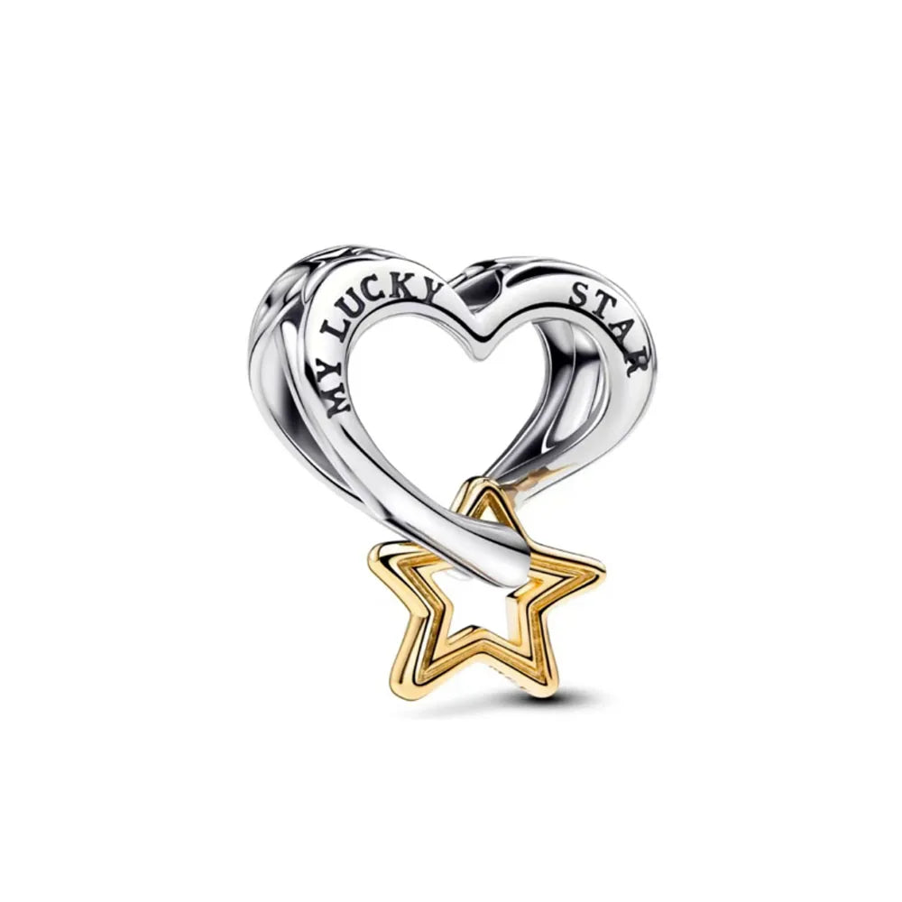 Hot Selling Christmas Santa 925 Silver Charm Bead Fit European Bracelet Bangles Women Necklace Jewelry