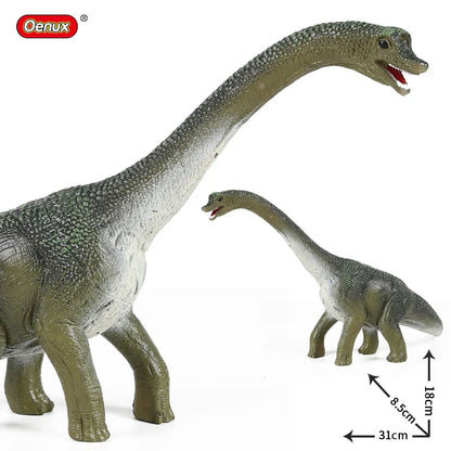Oenux Jurassic Dinosaurs Action Figures Set | 5 Realistic PVC Models Collection Toy