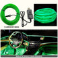 Car Interior EL Wire Neon Strips | Flexible LED Atmosphere Lamp