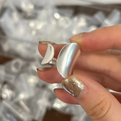 VENTFILLE 925 Sterling Silver Geometric Multilayer Round Bead Ring | Fashion Punk Temperament Jewelry