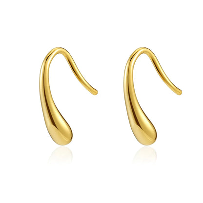 European New Cross Sunflower Gold Color Stud Earrings, Fit Women's Festival Exquisite Charm Jewelry Gifts  925 Silver