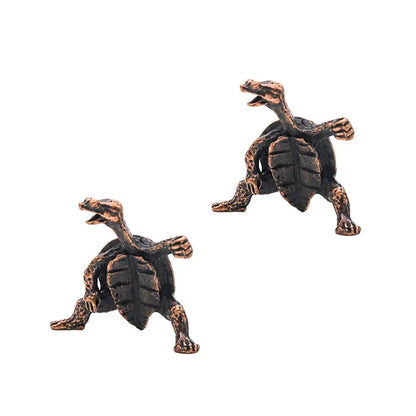 Antique Alloy Kung Fu Turtle Incense Holder | Home Decor Line Incense Burner