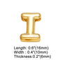 FLOLA DIY 26 Letters Custom Name Bracelets for Women Gold Silver Color Wide Band Initial Bracelets Handmade Jewelry brtd91