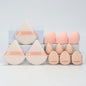 12pcs Makeup Sponge Set | Velvet Triangle Powder Puff for Foundation
