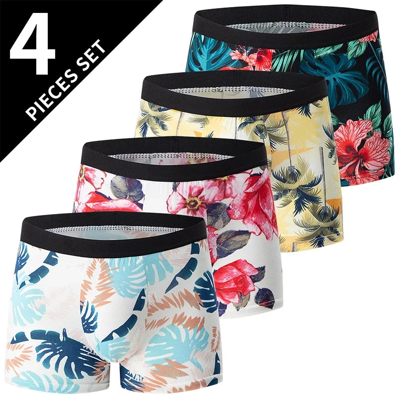 4-piece men's Boxer Shorts underwear