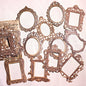 Vintage Frame Scrapbook Paper Set | 30pcs Junk Journal DIY Collage Material