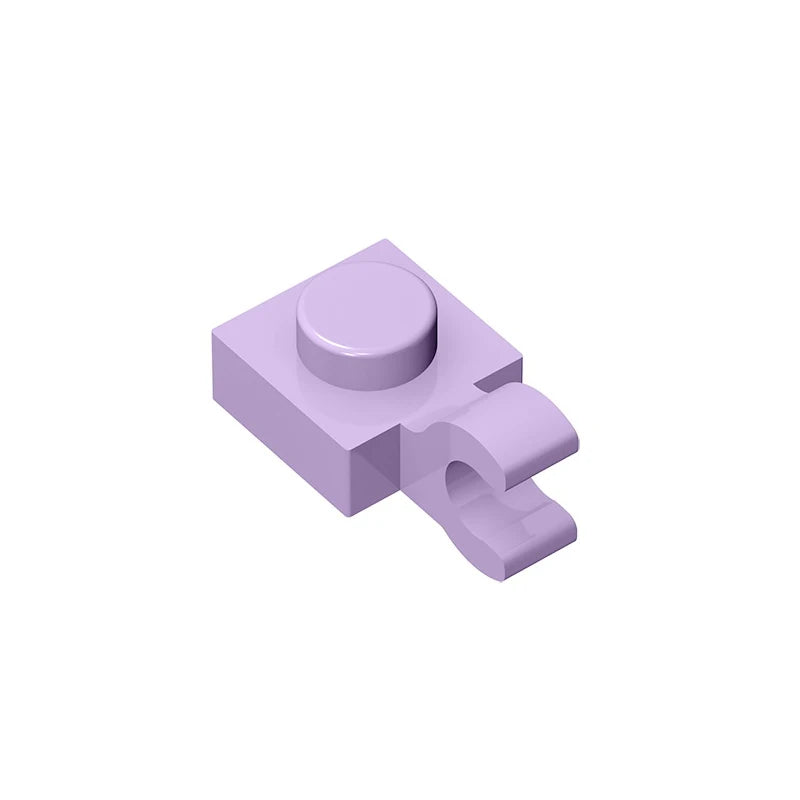 PLATE 1X1 W/HOLDER VERTICAL Building Block | Compatible with Lego 6019 61252