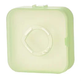Portable Air Cushion Puff Box | Travel Makeup Sponge Case with Powder Container
