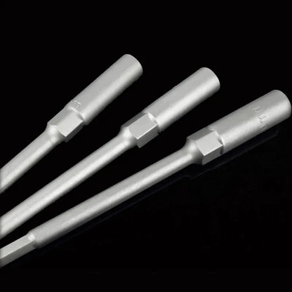 6-Piece Electric Drill Socket Adapter Bit Set | 150mm Hex Shank Nut Driver for Impact Drills