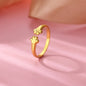 Cute Cat Claw Open Rings For Women Stainless Steel Gold Color Temperament Animal Finger Ring 2025 New Fashion Couple Jewelry