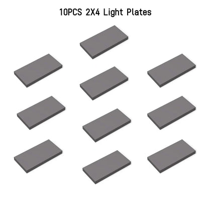 City Road Street Baseplate Building Blocks | Pedestrian Crossing Base Compatible with Major Brands