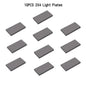 City Road Street Baseplate Building Blocks | Pedestrian Crossing Base Compatible with Major Brands