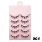 Manga Lashes Soft Natural Eyelashes Thick False Eyelashes