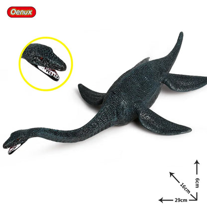 Oenux Jurassic Dinosaurs Action Figures Set | 5 Realistic PVC Models Collection Toy