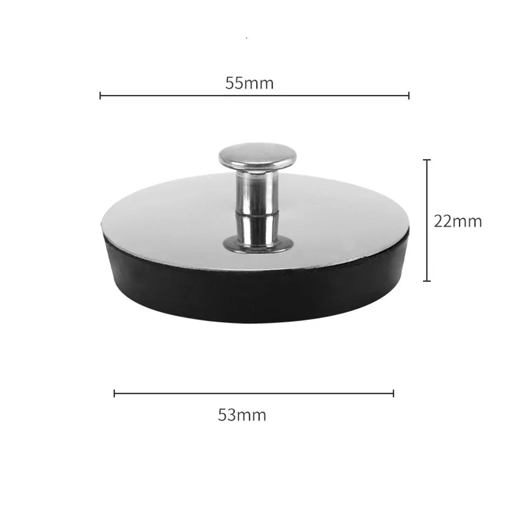 Universal Stainless Steel Sink Plug Drain Stopper | Fits 33-35mm, 43-44mm, 54-55mm Drains