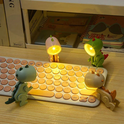 Mini Dinosaur Night Light | Battery-Powered LED Lamp for Kids