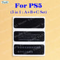 Console Seal Warranty Sticker Kit for PS4 Pro, PS4 Slim, PS5, PS3 | Game Console Label & Barcode Replacement Set