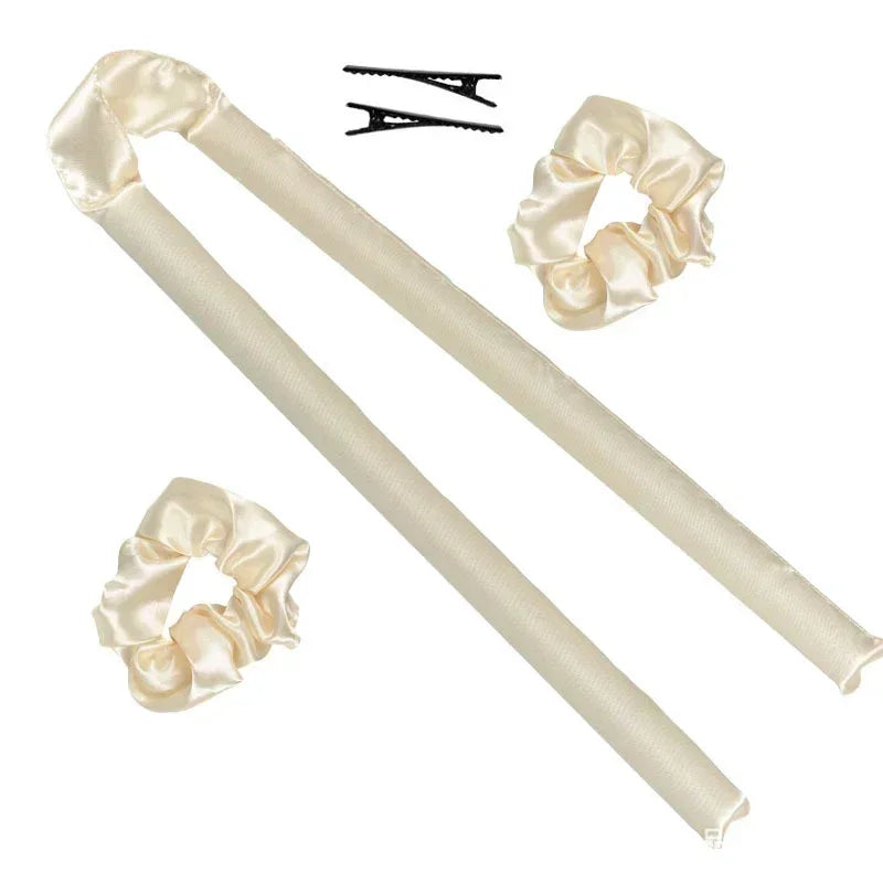 Heatless Curling Rod Headband | No Heat Hair Curler for Soft Sleeping Curls