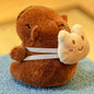 Capybara Plush Keychain | Cartoon Bag Pendant and Car Keyring