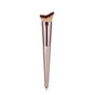 Champagne Makeup Brush Set | Foundation & Powder Flat Head Cosmetic Brush