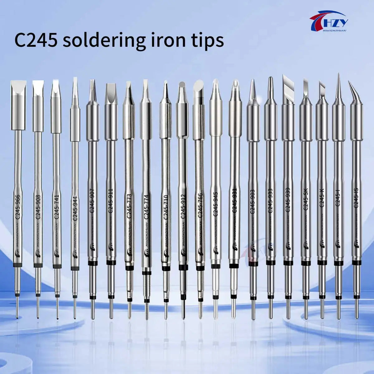 C245 Series Soldering Iron Tips | Universal T245 Handle Compatible Set for Phone Repair