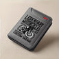 Men's Retro Faux Leather Wallet | Vintage Motorcycle Slim Card Holder