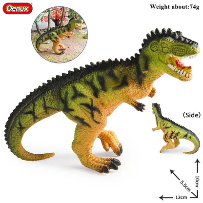 Oenux Jurassic Dinosaurs Action Figures Set | 5 Realistic PVC Models Collection Toy