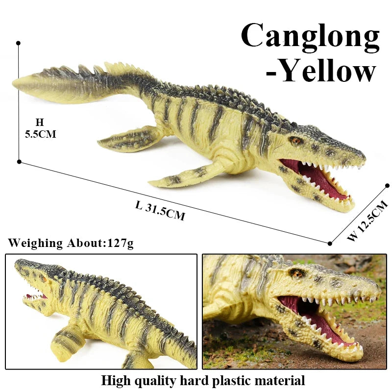 Oenux Jurassic Dinosaurs Action Figures Set | 5 Realistic PVC Models Collection Toy