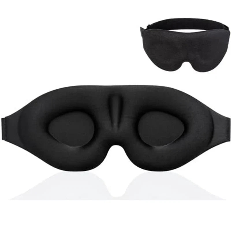 3D Sleeping Eye Mask | Soft Tiredness Relief Blindfold for Unisex
