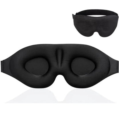 3D Sleeping Eye Mask | Soft Tiredness Relief Blindfold for Unisex