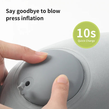 Ergonomic Inflatable Neck Pillow | Balanced Support for Travel