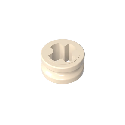 Gobricks GDS-616 Technical Bush 1/2 Smooth Building Blocks | Compatible with Lego 32123 4265