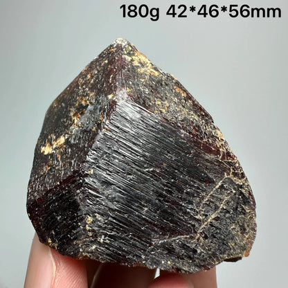 Natural Dark Brown Andradite Garnet Cluster Raw Crystal Mineral Specimen Calcite Matrix Healing Stone Home Decoration