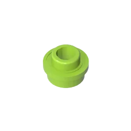 PL.ROUND 1X1 W. THROUGHG. HOLE Building Blocks 85861 28626 | Compatible with Lego MOC Gifts