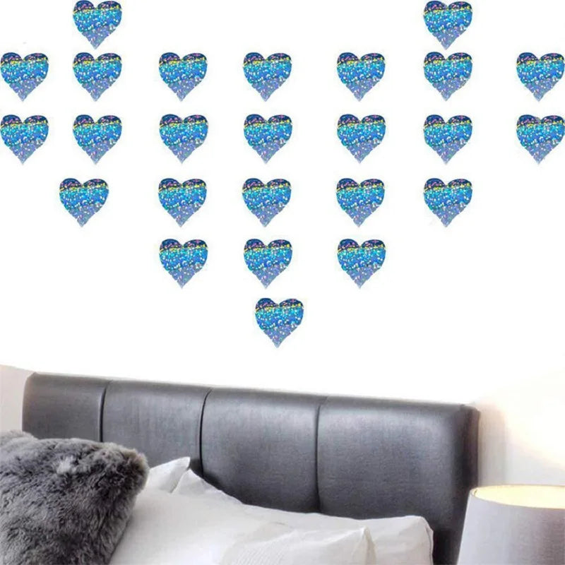 100-500PCS Heart Thank You Stickers | Small Roll Packaging Stickers for Photocard Decor