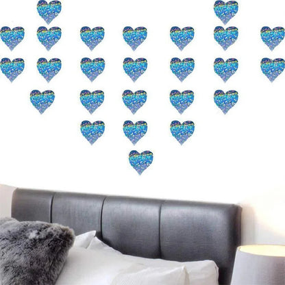 100-500PCS Heart Thank You Stickers | Small Roll Packaging Stickers for Photocard Decor