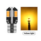 10PCS W5W T10 5730 LED Bulbs Canbus 12V | Car Interior Dome Map Light Parking Signal Lamp