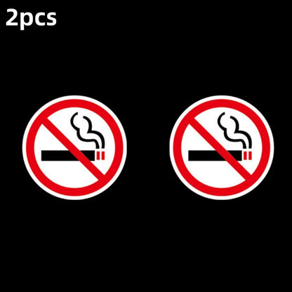 No Smoking Sign Sticker | Indoor Outdoor Office Coffee Shop Library Train Adhesive Decal