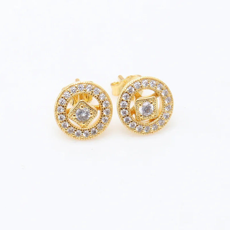 European New 925 Silver Butterfly Flower Stud Earrings, Fit Women's Festival Exquisite Charm Jewelry Gifts