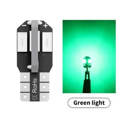 10PCS W5W T10 5730 LED Bulbs Canbus 12V | Car Interior Dome Map Light Parking Signal Lamp