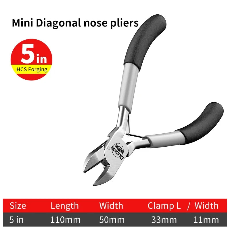 Mini Pliers Set for Jewelry Making and DIY | Multifunctional Carbon Steel Pliers
