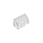 Gobricks GDS-M063 Curved Brick 1 x 2 x 1 No Studs | Compatible Building Block